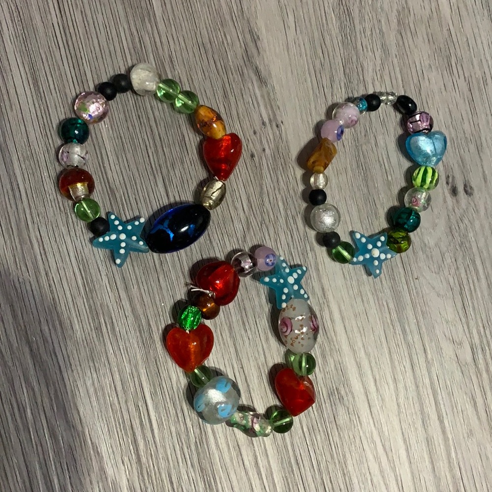 Handmade resin bracelets